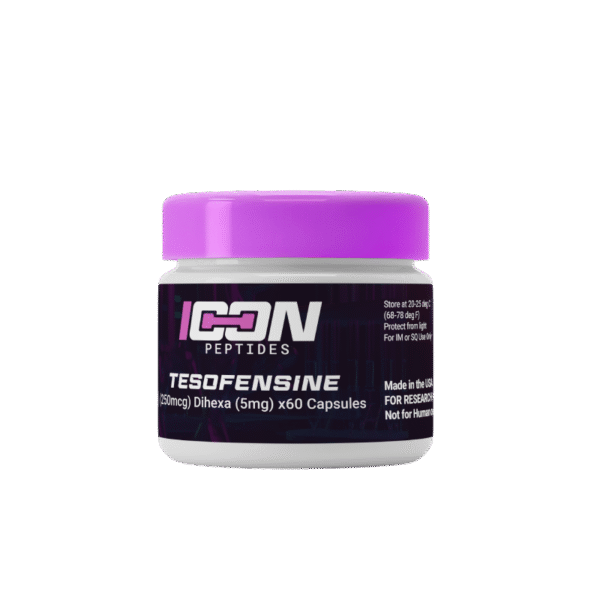 Tesofensine 250mcg Dihexa 5mg 60-Capsules