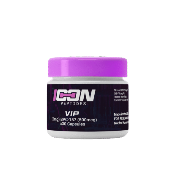 VIP 2mg BPC-157 500mcg 30-Capsules